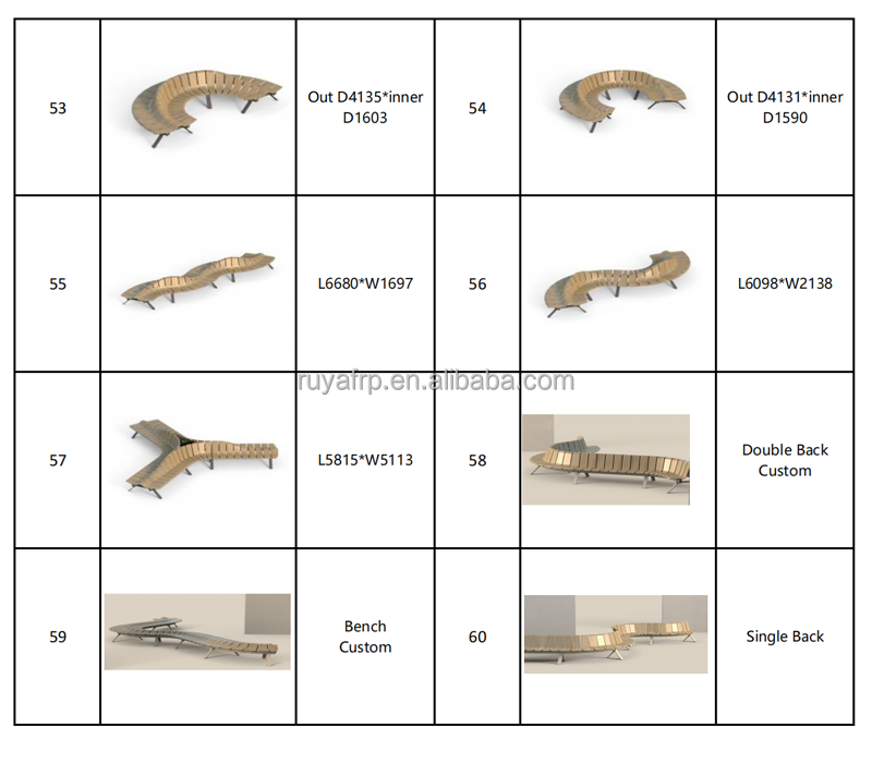 Urban Street Public Space Modern Seating Furniture Architecture Bench Outdoor Garden Metal Wood Benches With Planter