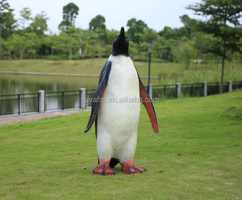 Fiberglass Penguin Statue Sculpture