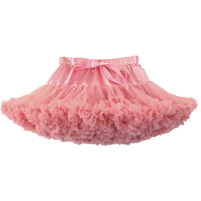 Fashion Cute Multicolor Net Yarn Design Kids Girls Princess Tutu Skirts