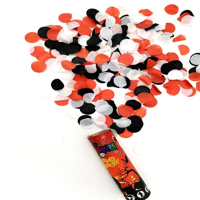 10 inch Halloween Party Stage Hand Throw Confetti Cannons