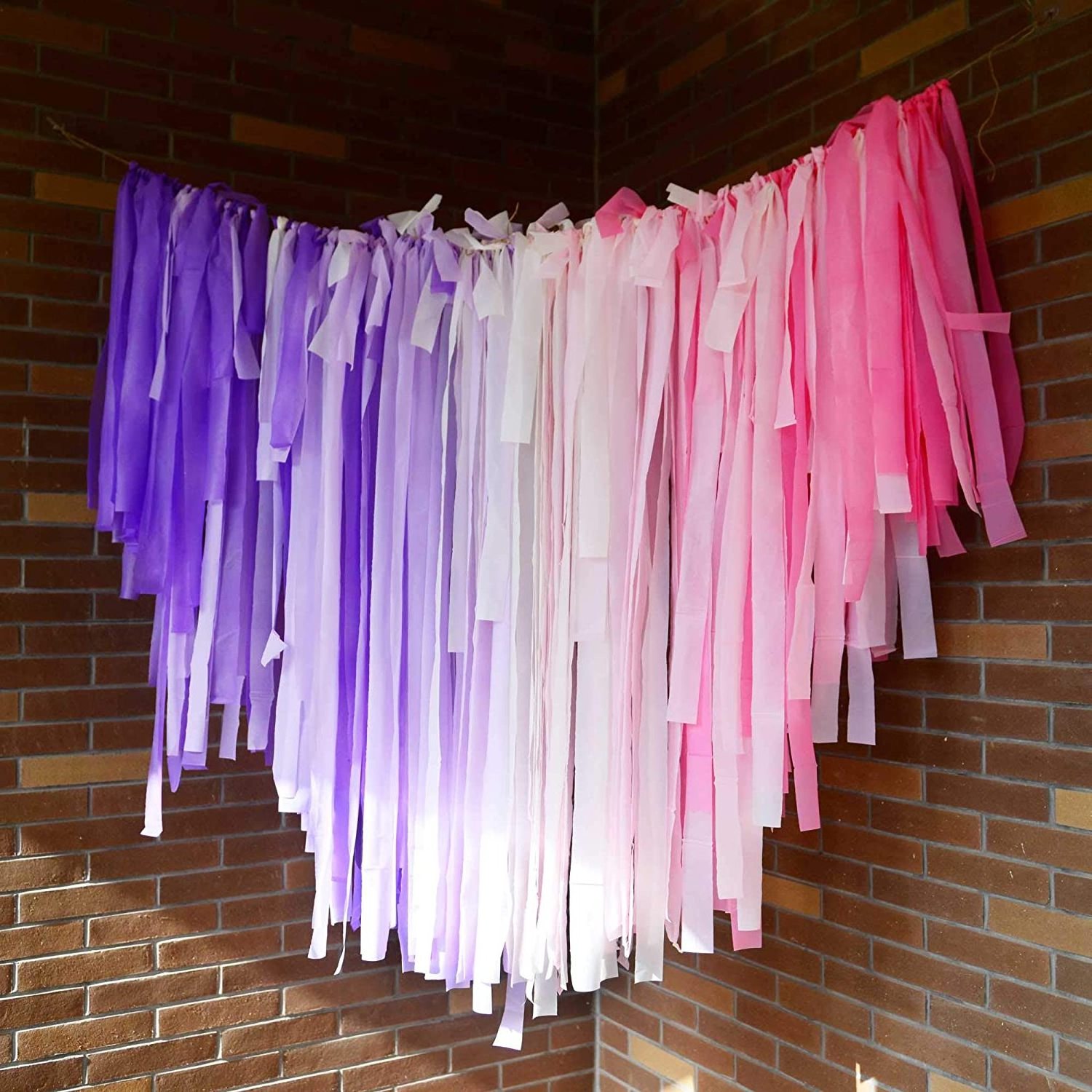 Crepe Streamers Party Decorations, Birthday Streamers, Party Streamers for Summer Party Decorations