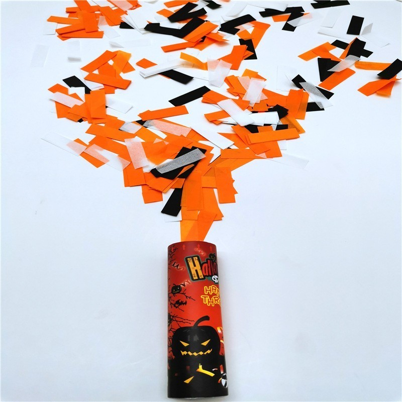 10 inch Halloween Party Stage Hand Throw Confetti Cannons