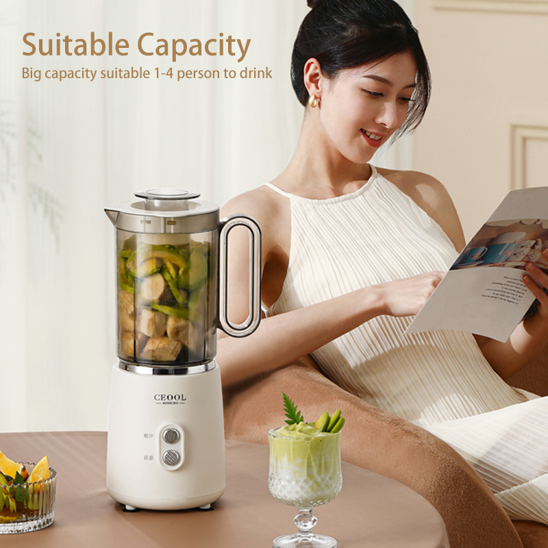 New Style Multifunctional Smoothies Shakes Grinder Blender Food Processor Combo 2 in 1 Electric Blender