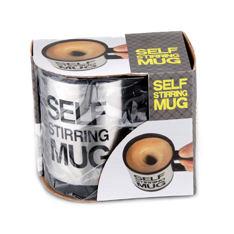 Newest design automatic self stirring mug coffee mugs and cups electric stirring mug self stirring coffee