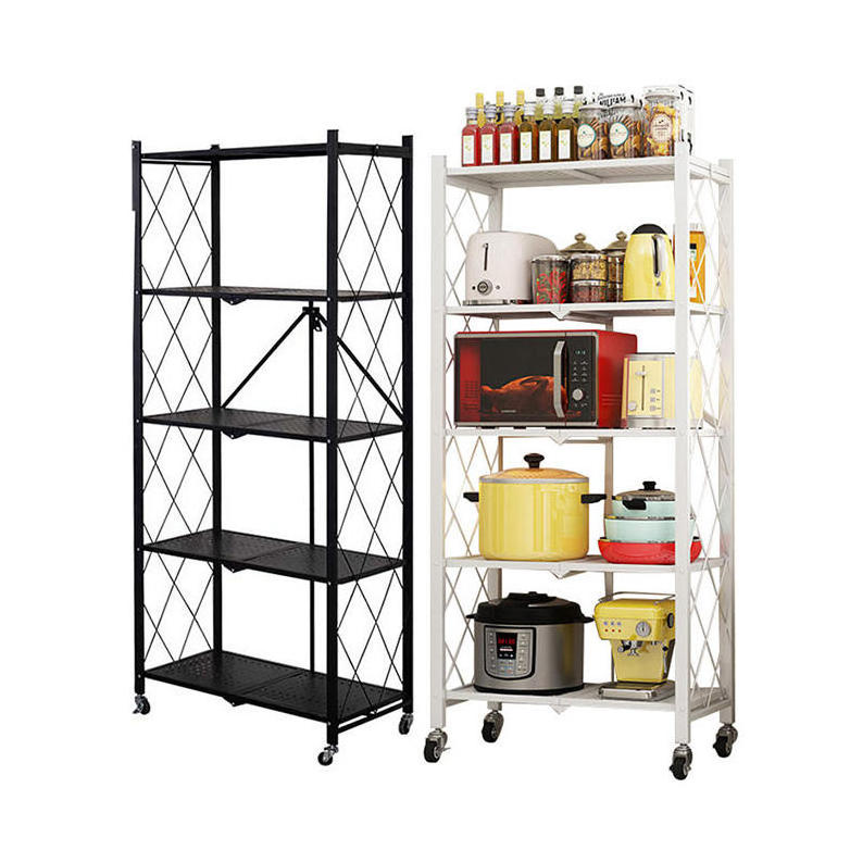 Heavy Duty Folding Storage Rack Collapsible Organizer Rack 28