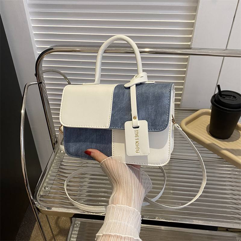 RU Korean Diamond Shoulder Small Bag Women's Messenger Small Square Chain Bag Wholesale PU Ladies Shoulder Bag China OEM