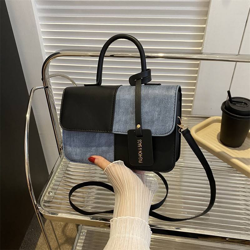 RU Korean Diamond Shoulder Small Bag Women's Messenger Small Square Chain Bag Wholesale PU Ladies Shoulder Bag China OEM