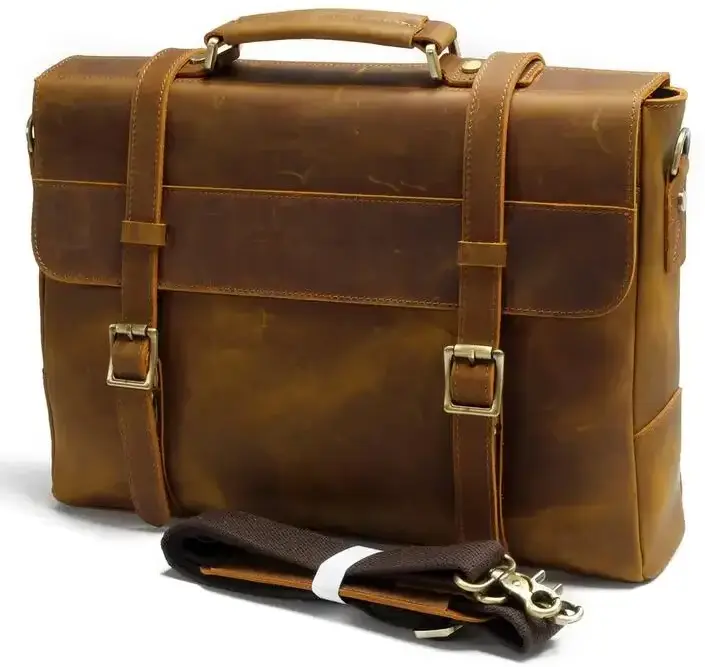 Customized Professional Laptop Briefcase Bag Briefcase Bag For Men Leather Briefcases Business