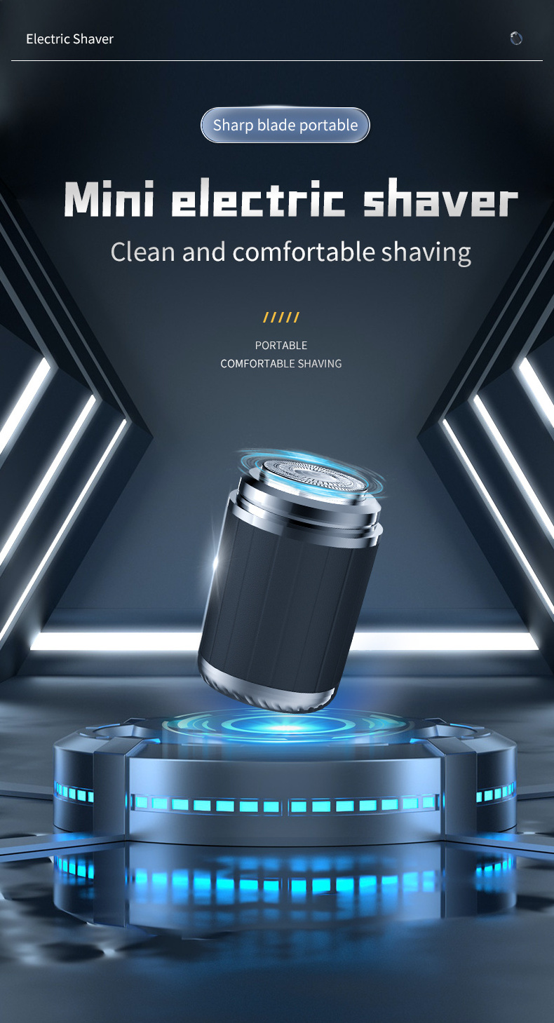 New Arrival Mini Portable Electric Razor Usb Rechargeable Shaver Electric Shaver For Men