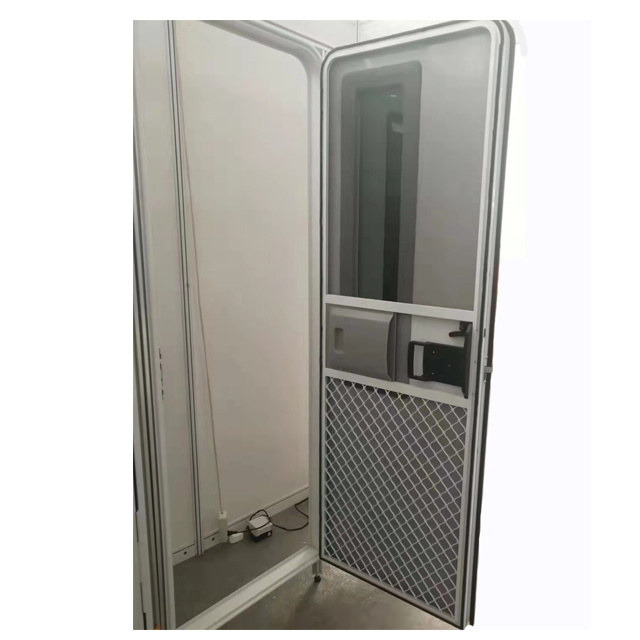 2022 New Arrival aluminum alloy caravan rv door with fly screen for motorhome camper trailer