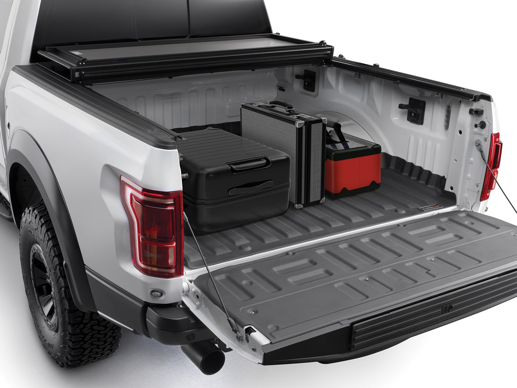 Hard Type Aluminium 4x4 Pickup Truck Retractable Camper Tonneau Cover Toyota Hilux Accessories Lock Dodge Ford Ranger F150