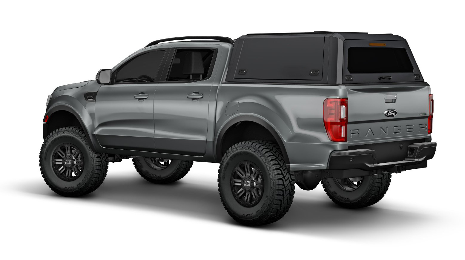 Customized Pickup Exterior Accessories 4x4 Hard Top Truck Canopy for Dodge Ram Jeep Gladiator Tacoma Toyota