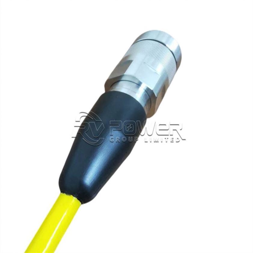 Marine Watertight Cable Waterproof Connector Low Profile 9 Contacts Dummy Plug Electrical Fiber Optic Pluggable Connectors