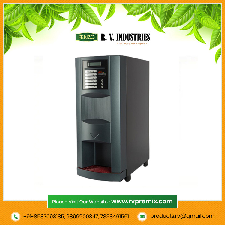 Top Quality Fully Automatic Four Selection Tea And Coffee Vending Machine From Indian Exporter