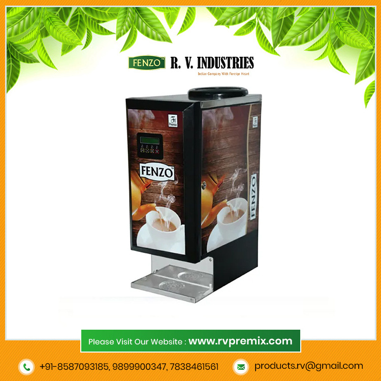 Factory Direct Selling Commercial Semi Auto Tea Vending Machine For Home Use