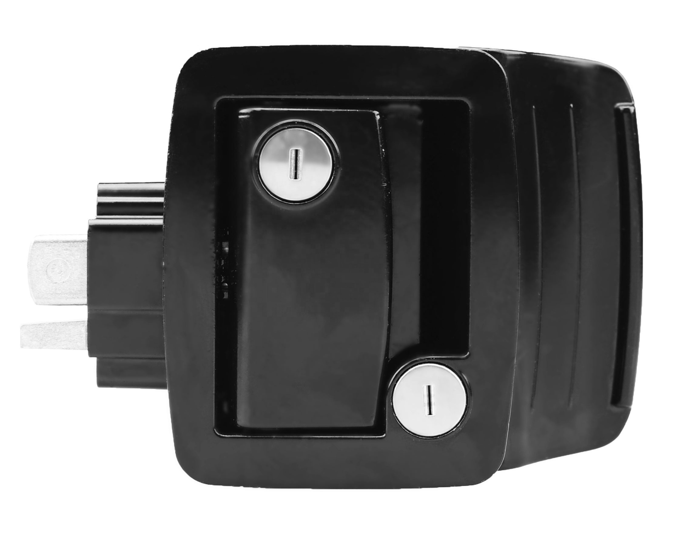 Black RV Door Latch | RV Door Locks for Travel Trailers | Travel Trailer Door Latch