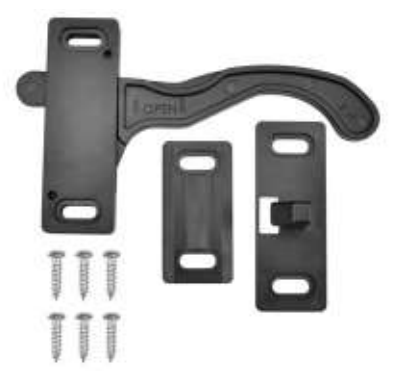 RV Screen Door safety Latch\Handle (Right Hand) for RV, Trailer, Camper, Motor Home, Cargo Trailer