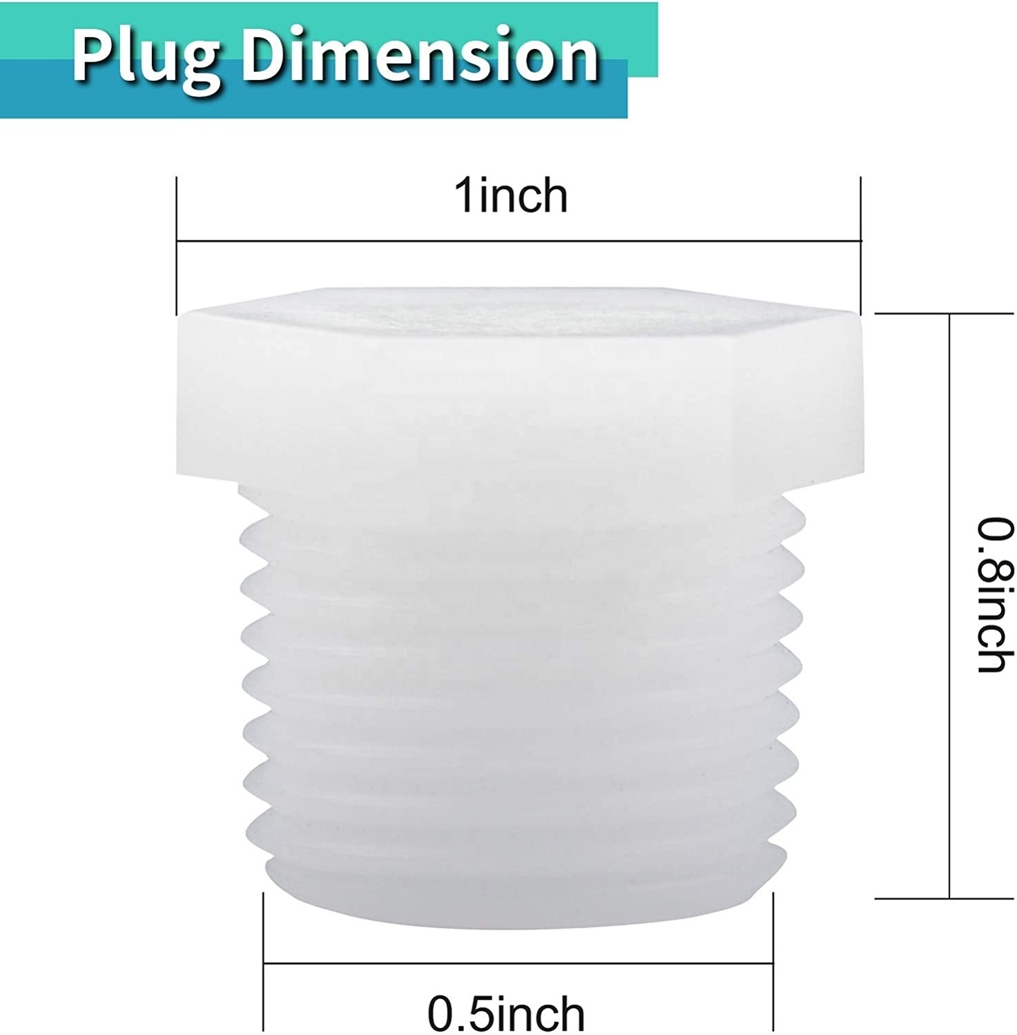 LS9290 RV Water Heater Drain Plug and Wrench Kit Designed for RV & Camper