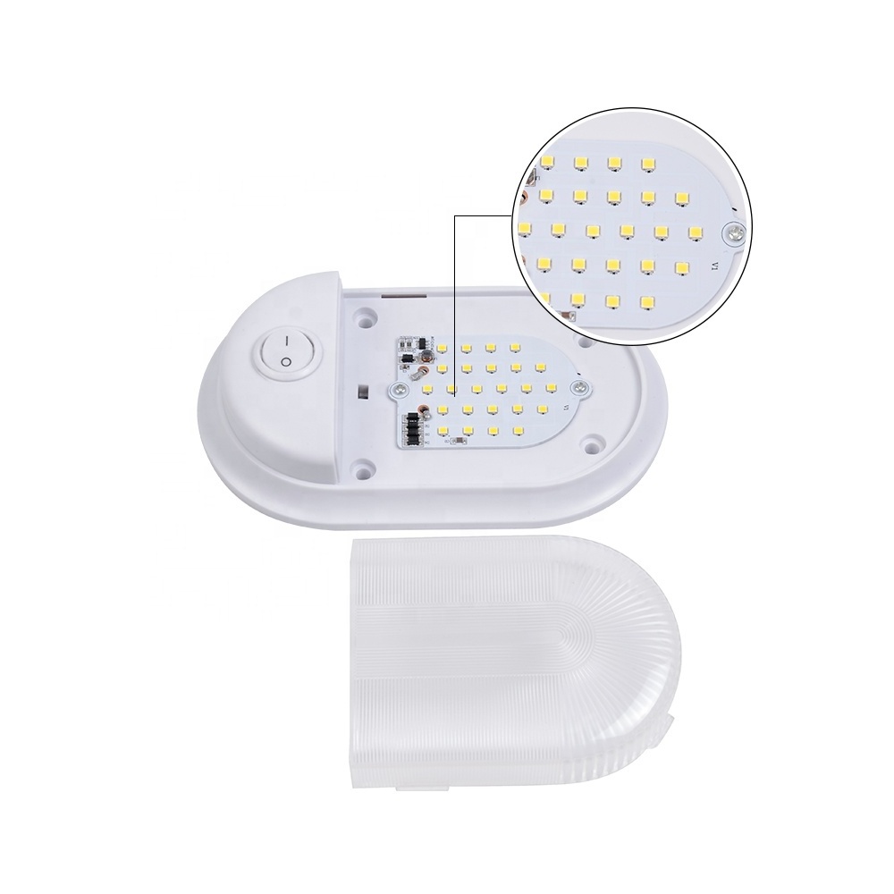 224  10-24V LED RV Ceiling Dome Light RV Interior Lighting for Trailer Camper with Switch, Single Dome 280LM 24 Beads