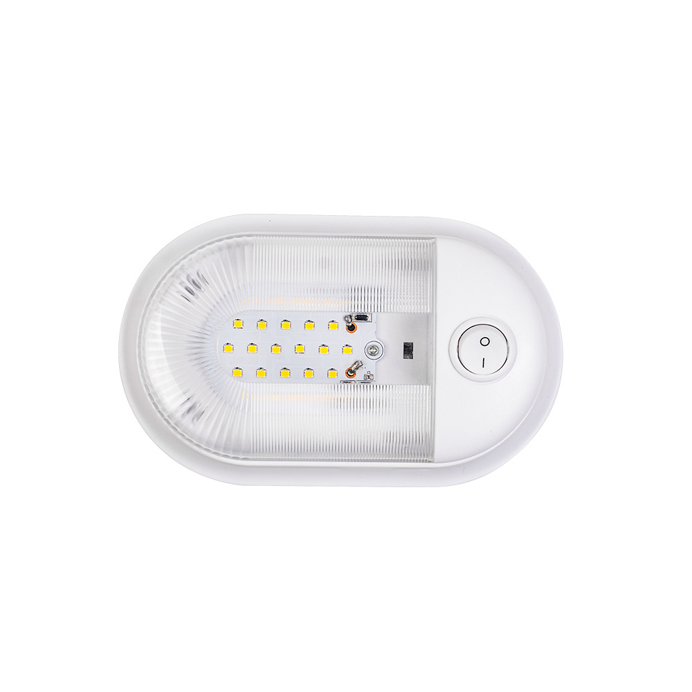 10-24V RV LED Ceiling Dome Light Fixture with ON/OFF Switch Interior Light for Car/RV/Trailer/Boat rv accessories