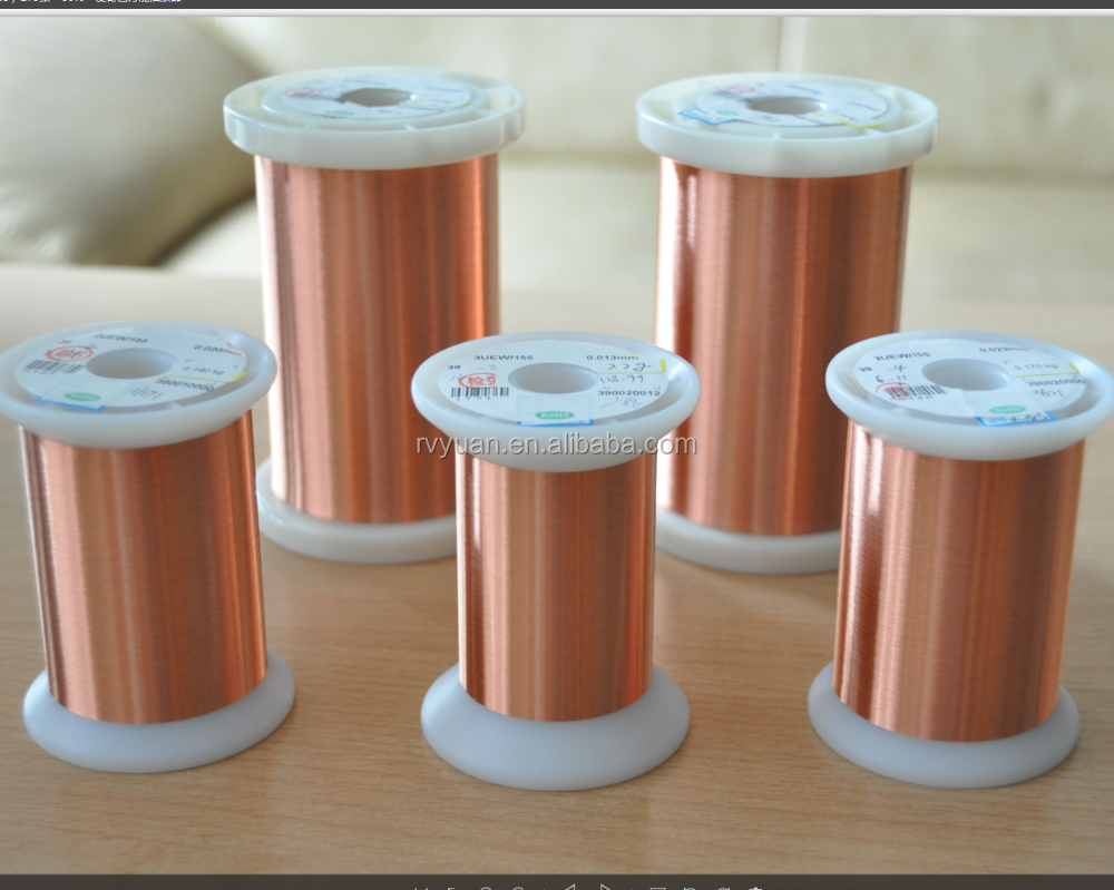 Ultra Thin extreame fine copper wire for Appliance , multi applications wide size range