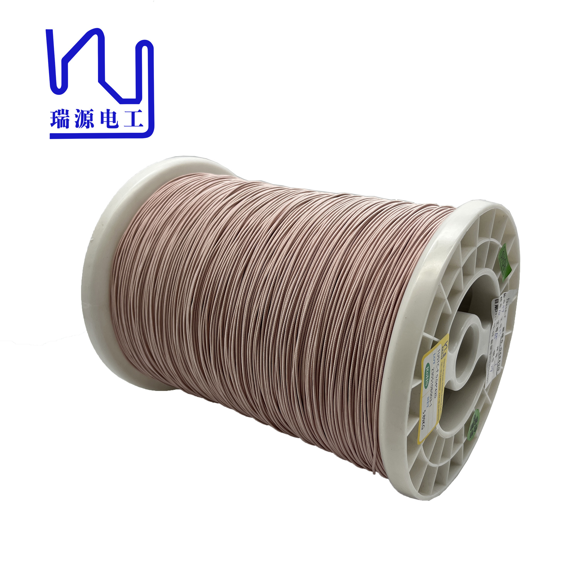 UL Listed 0.05*1000 Insulated Copper Served Litz Wire for Wireless Charger