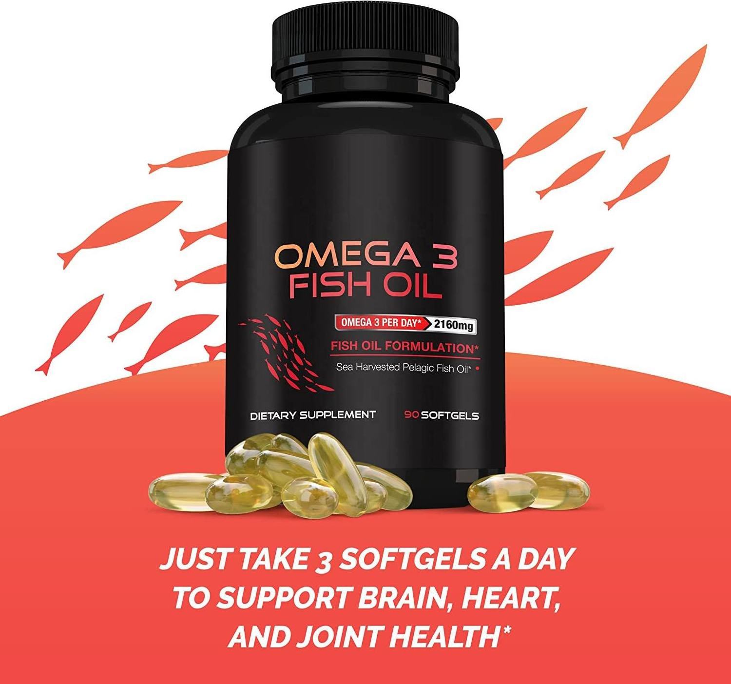 Bulk Sale Manufacturer No Binders Health And Beauty Supplements Fish Oil Omega 3 With Vitamin A