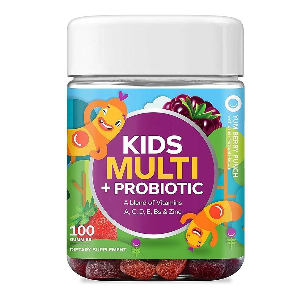 Custom Logo No Binders Supplements And Vitamins Kids Lutein Gummy Supports Eye Health