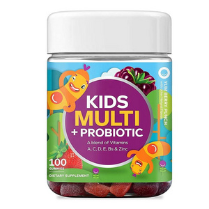 Custom Logo No Binders Supplements And Vitamins Kids Lutein Gummy Supports Eye Health