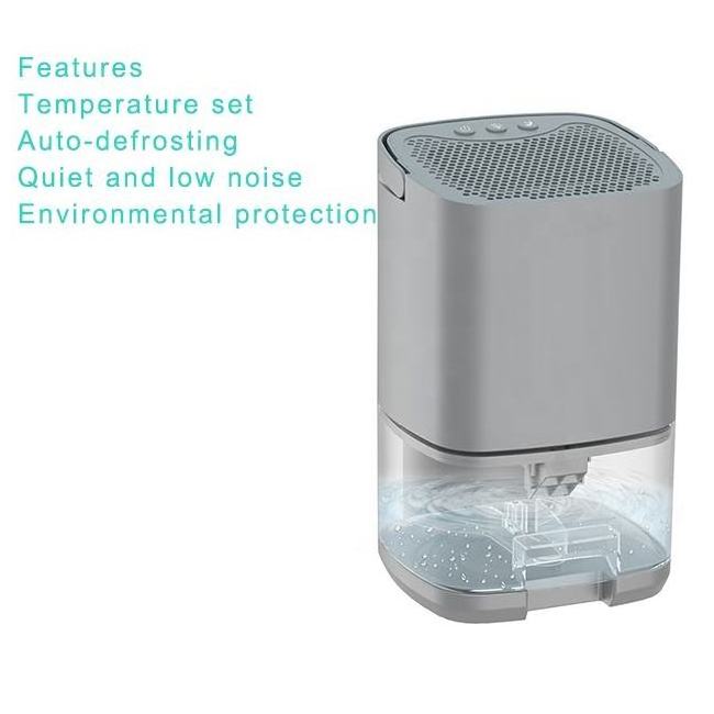 1L Portable Deumidificatore Household Desiccant Dehumidifier With Air Purifier