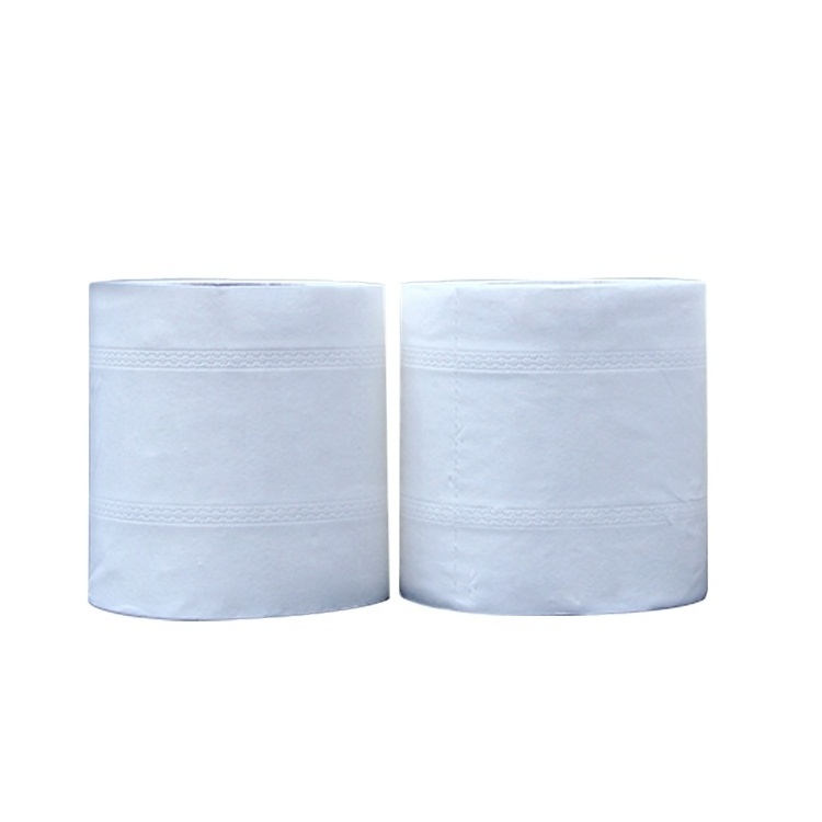 Good Quality Virgin Wood Pulp Hot Sell Standard Commercial Biodegradable 4 Ply Toilet Tissue Roll