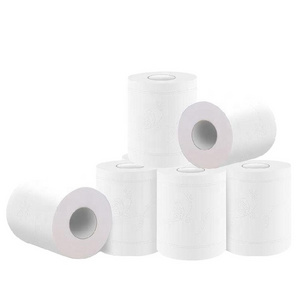 Good Quality Virgin Wood Pulp Hot Sell Standard Commercial Biodegradable 4 Ply Toilet Tissue Roll