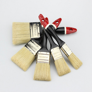 5 Pcs Natural Pure Bristle Paint Brush  Set Painting Brushes With Lower Prices