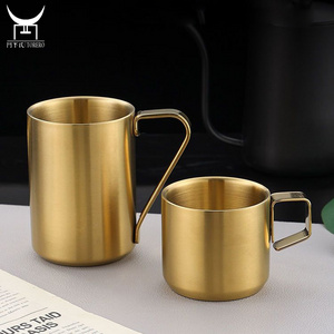 304 Stainless Steel Double Wall Thermo Cup Sets For Coffee And Tea Outdoor Camping Mug For Hotel Restaurant