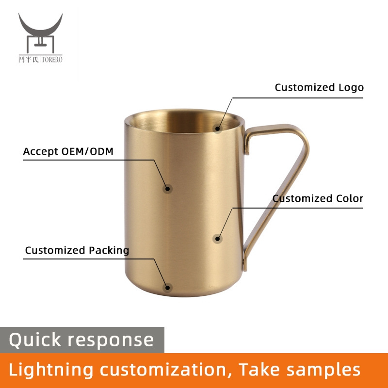 304 Stainless Steel Double Wall Thermo Cup Sets For Coffee And Tea Outdoor Camping Mug For Hotel Restaurant