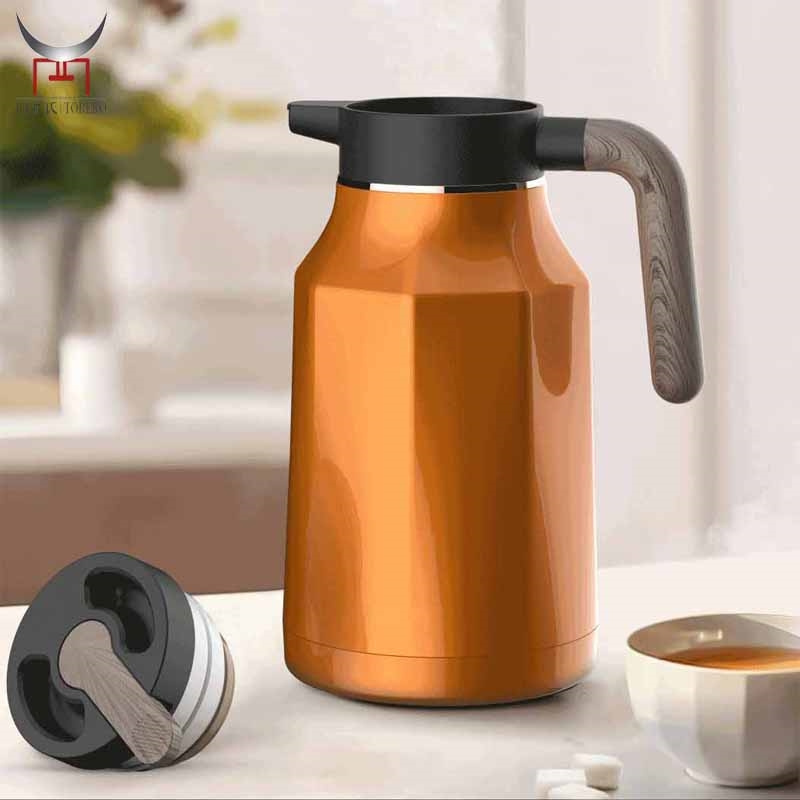 316 Stainless Steel Thermos Thermal Coffee Carafe Insulated Double Walled Vacuum Flask For Keeping Hot Tea 36 Hours