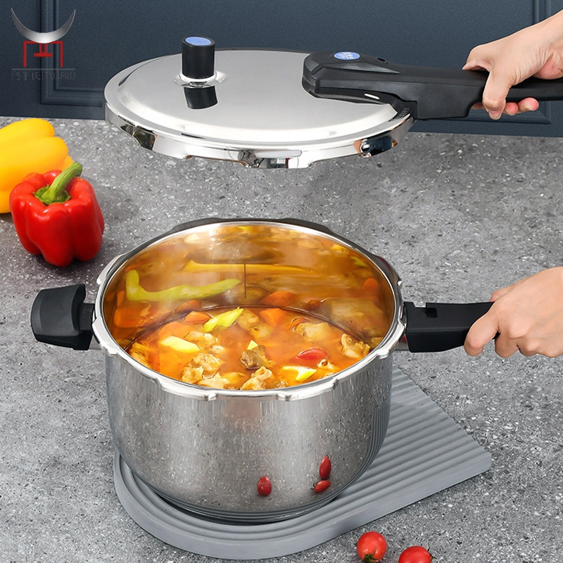 Stainless steel 4L/5L/6L high pressure cooking pot gas rice cooker pressure pot cooker