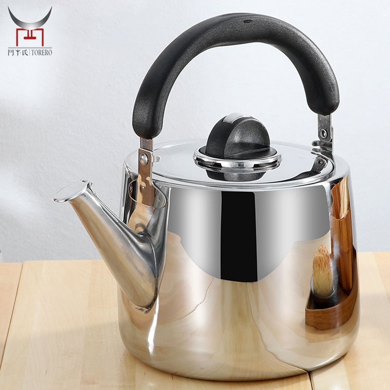 Stainless Steel Whistling Tea Kettle for Stove Top Tea Sounding Kettle Large Capacity Household Teapot