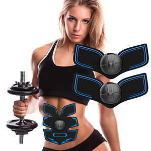 Fitness electric Abdominal muscle electric vibrating stimulator Abs trainer toning slimming massage belt