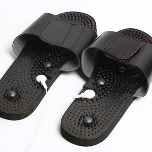 South America market hot selling low voltage electronic foot warmer massage slipper