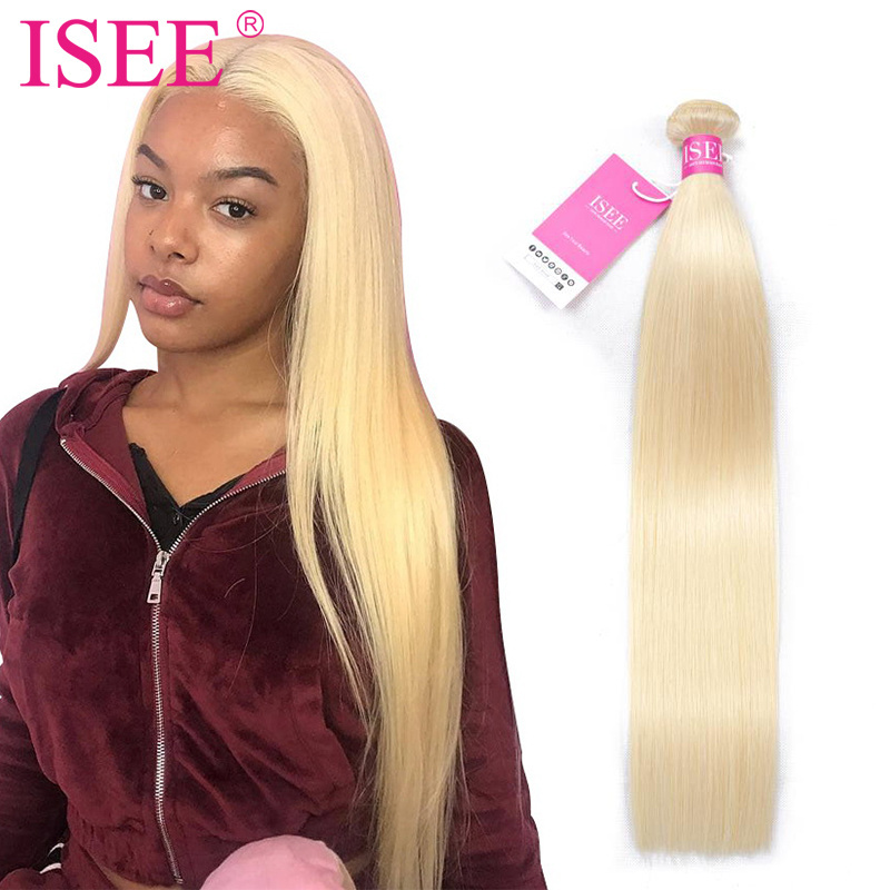 Factory Wholesale Blonde 613 Virgin hair bundles, Honey Blonde Brazilian Human Hair Weave,Virgin Mink 613 Blonde Hair Vendors