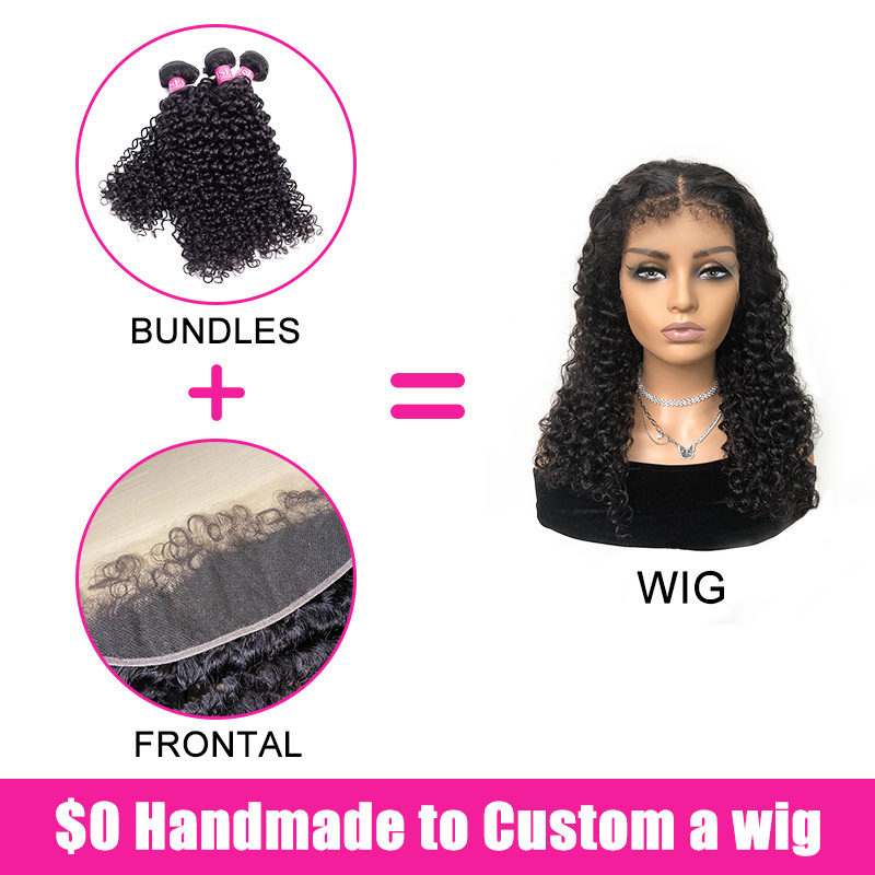 ISEE Pre Plucked Human Hair Front With Curly Baby Hair Type 4B 4C Textured Natural Edges Kinky Hairline HD Lace Frontal Closure