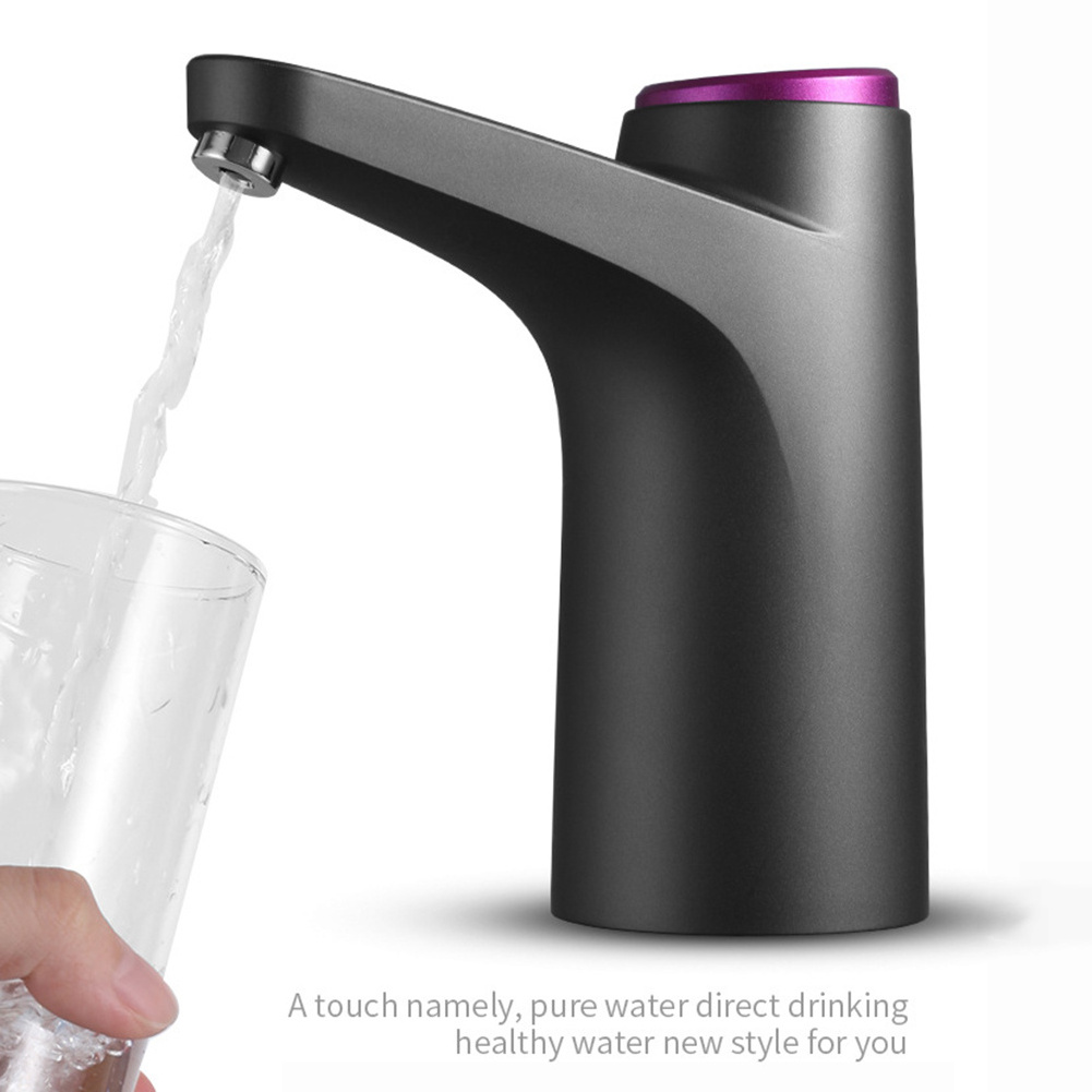 Electric Water Pump Automatic Button Water Dispenser Touch Control Gallon Bottle Drinking Water Pump for Home