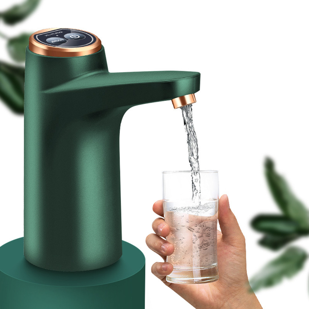 Electric Water Pump Automatic Button Water Dispenser Touch Control Gallon Bottle Drinking Water Pump for Home