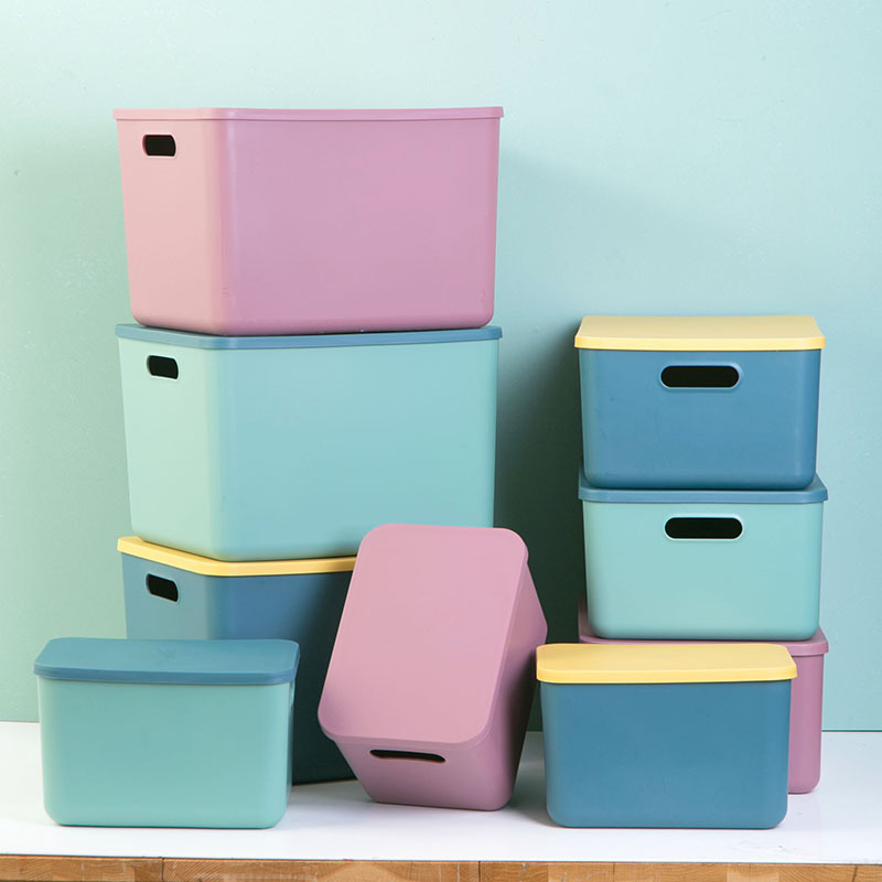 Sundries Warehouse Storage Boxes and Bins With Lid Snack Toys Clothes Socks Panties Boxes storage