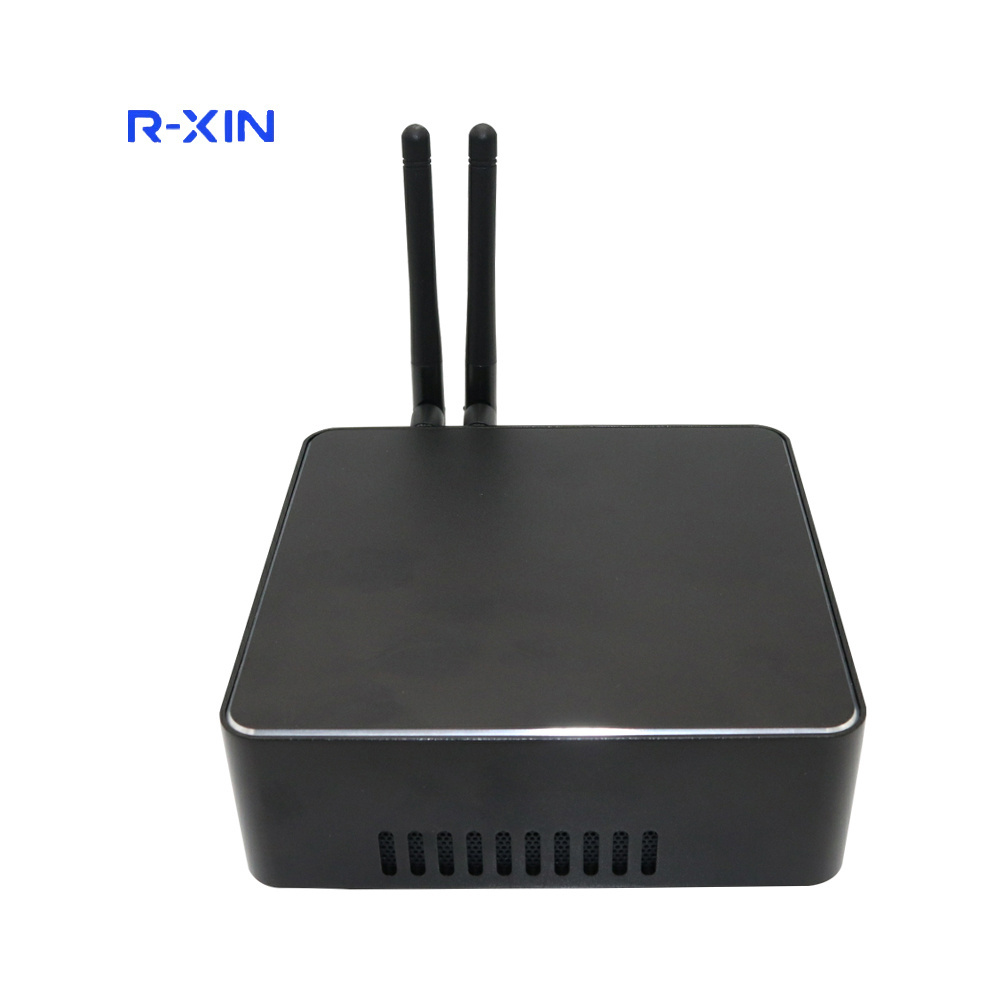 Factory Price Fanless Industrial Mini PC with Intel Core i3-7167U 8GB RAM HD Graphics 650 Dual Cores & Four Threads