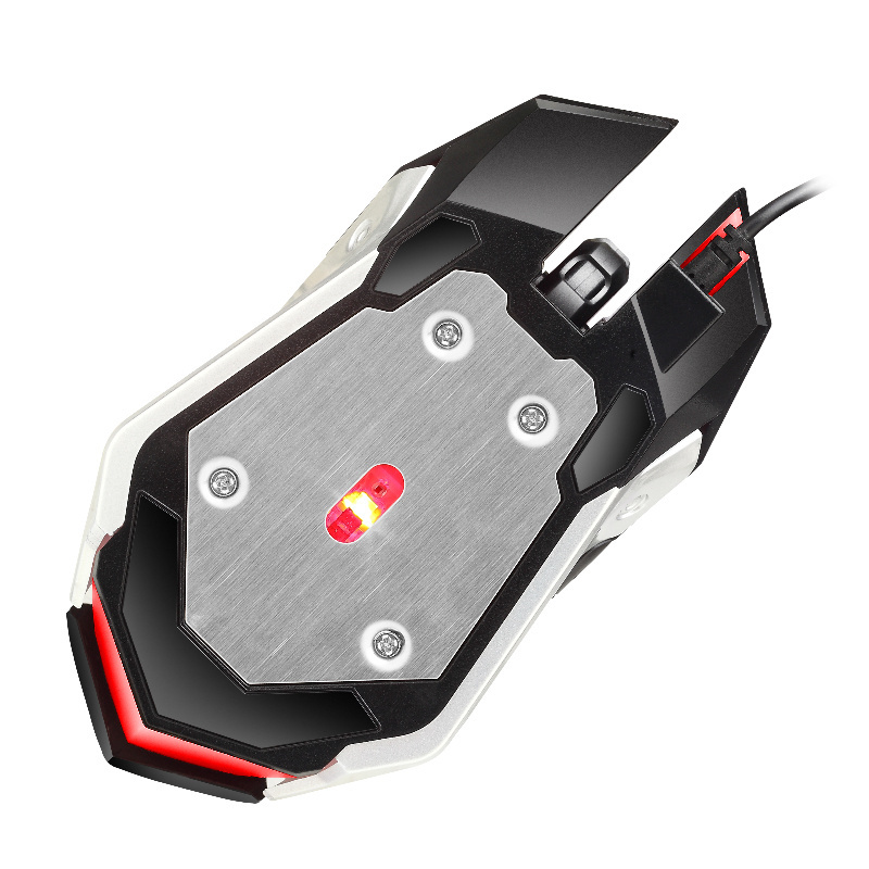 Ergonomic Gaming Mouse for Computers Usb Optical Play Wireless Mouse ABS Plastic Switchable RGB