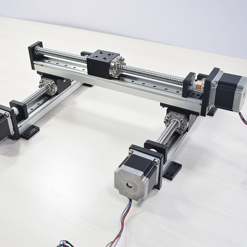 RXSN40XY-H1 xyz Gantry CNC Linear Modules Slide Table XY Axis Multiaxial Rail Motion Guide Actuator Ball Screw Robotic Workbench