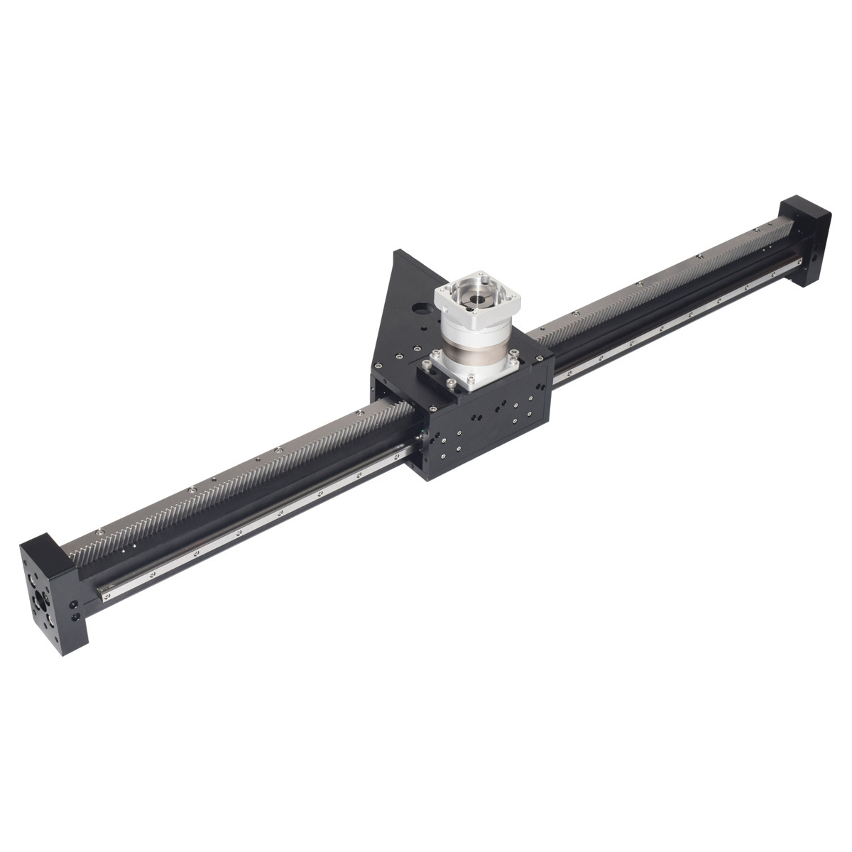 RXC50 linear guide slide wide double rail CNC precision moving linear worktable small rack and pinion module