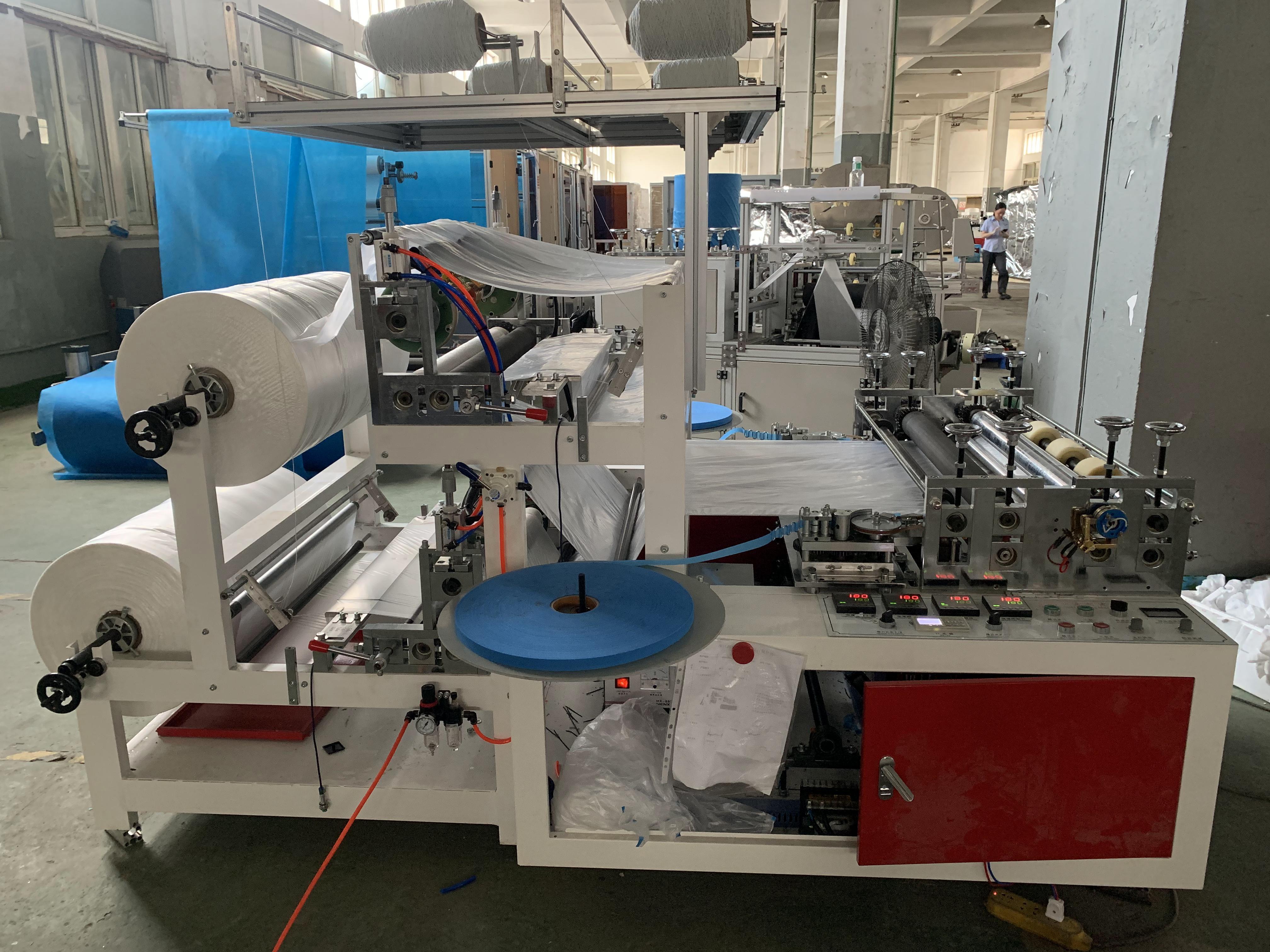 PE Plastic Sleeve Cover Making machine with high speed and output